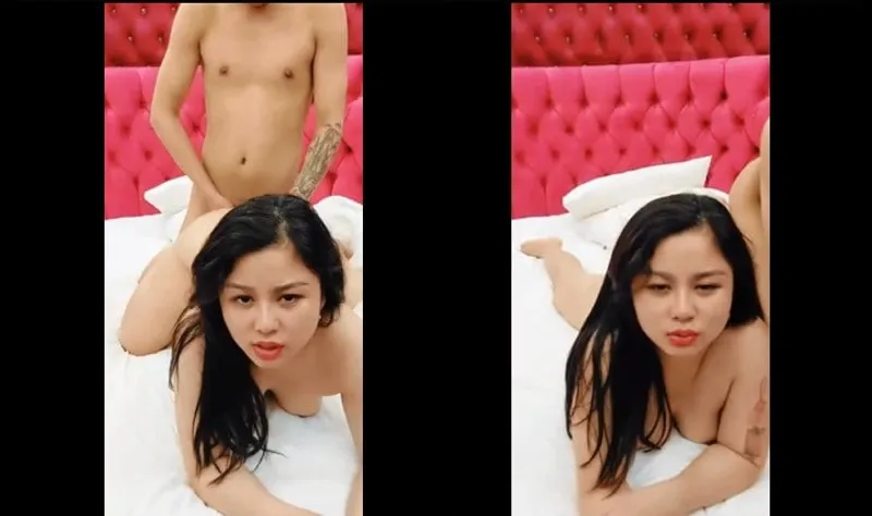 Hai bà xã anh xã live stream địt - 1